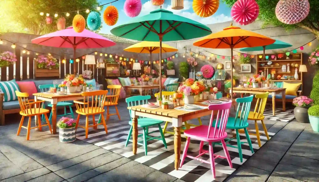 LifestylesBuzz - Colorful Outdoor Furniture: Summer Decor Trends 2024