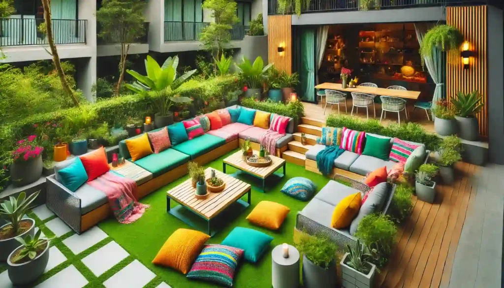 LifestylesBuzz - Colorful Outdoor Furniture: Summer Decor Trends 2024