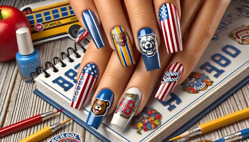 LifestylesBuzz - Back to School Nails: Trendy Designs to Kick Off the School Year