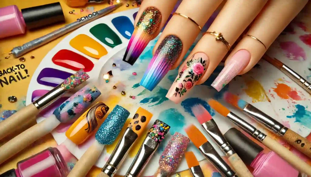 LifestylesBuzz - Back to School Nails: Trendy Designs to Kick Off the School Year