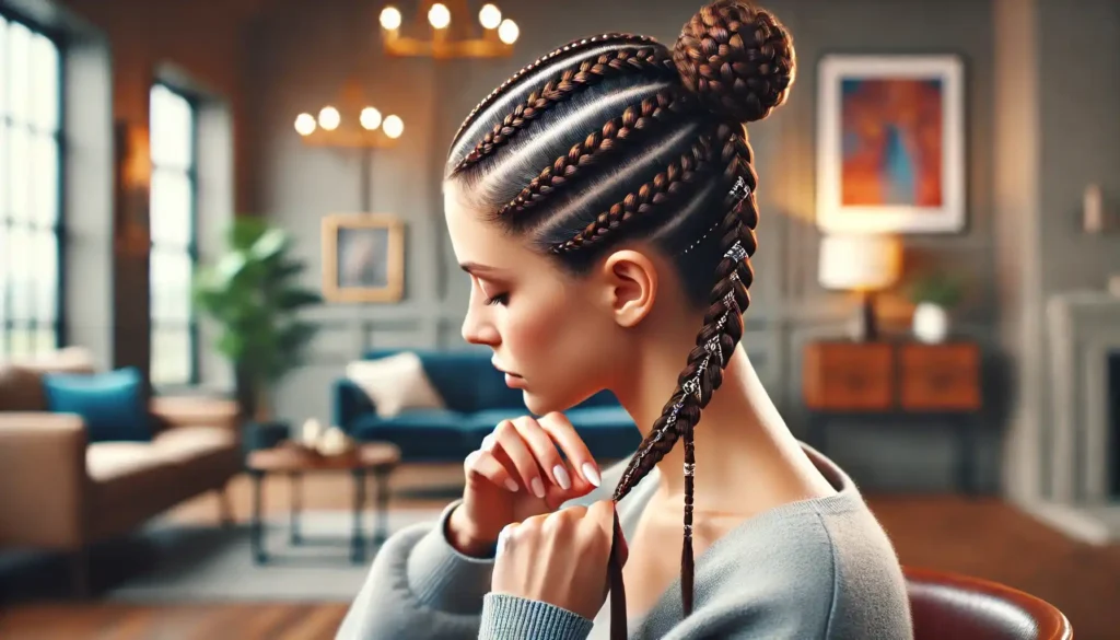 LifestylesBuzz - Funali Braids Flip Over A Trendy and Versatile Hairstyle